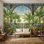 Décoration murale amovible Tropical Garden-955863863-955863868