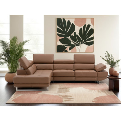 Cartagena 2 - Piece Leather Sectional