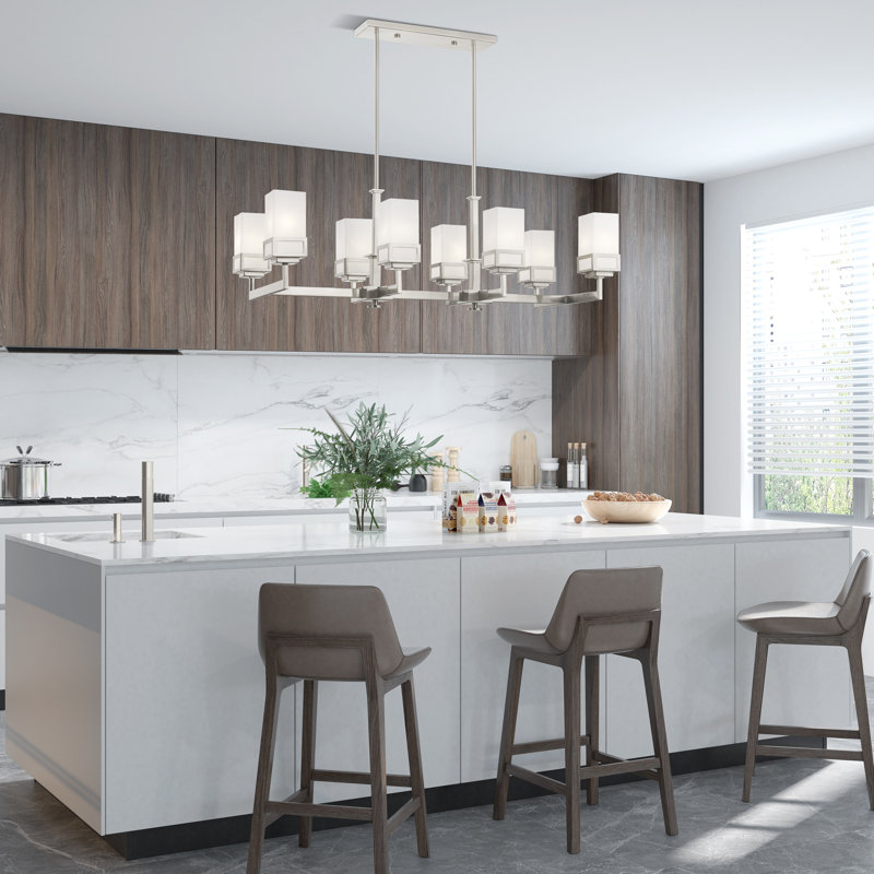 Nailwell 8 - Light Pendant, Brushed Nickel