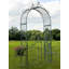 Tonnelle en fer avec barrière L 64,2 po x P 17,72 po-71082783