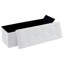 Nairne 110cm Wide Faux Leather Tufted Rectangle Solid Colour Storage Ottoman with Storage-764400712