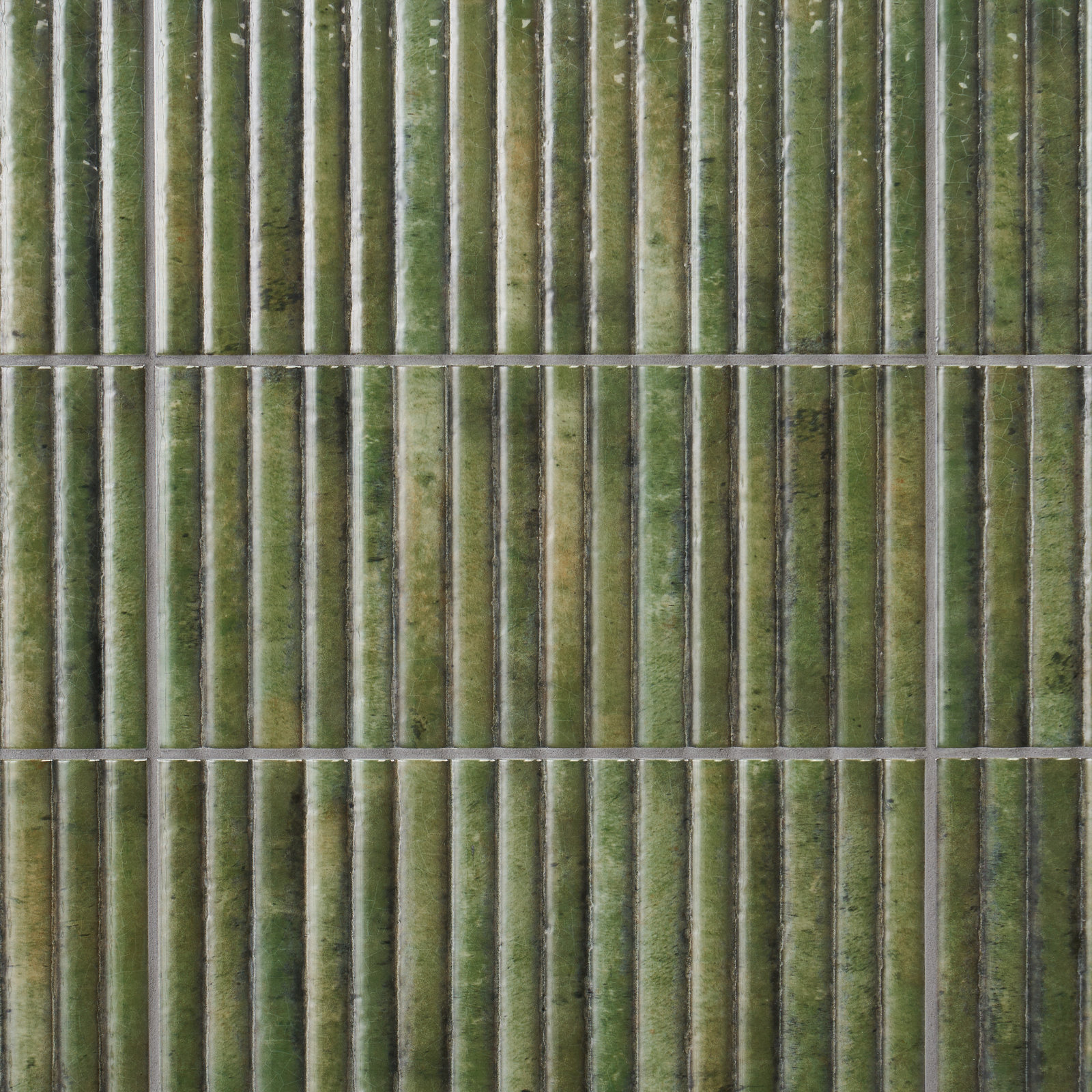 Canu 6" x 12" Ceramic Subway Wall Tile, Green