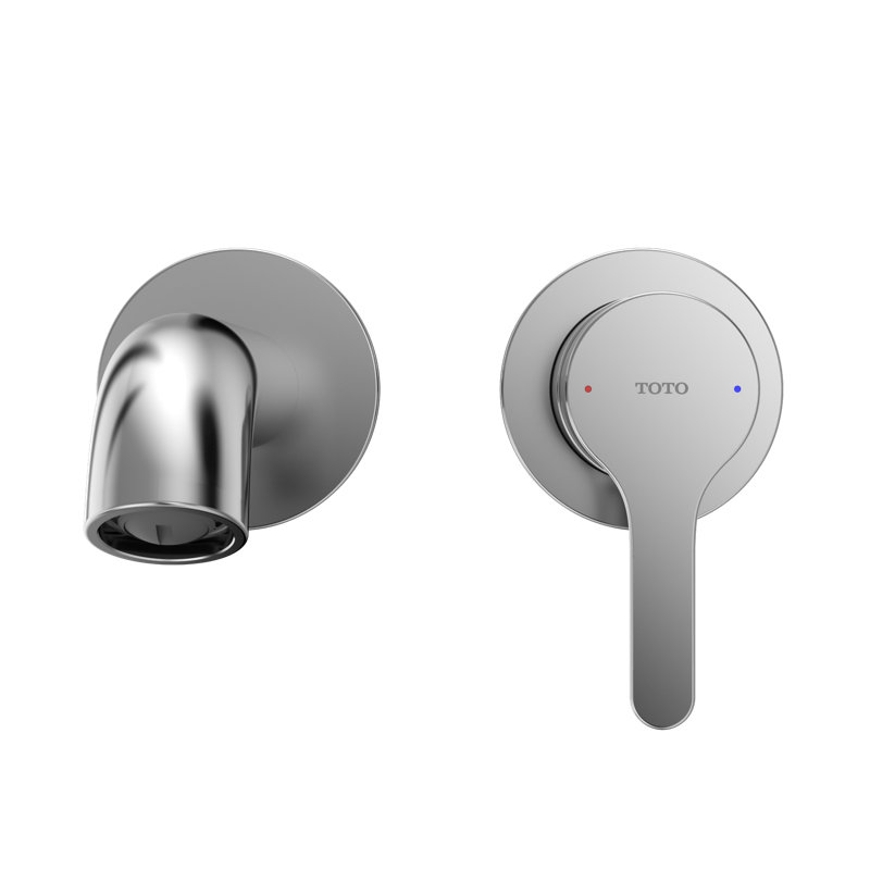 TOTO® LB Series 1.2 GPM Wall-Mount Single-Handle Bathroom Sink Faucet, Polished Chrome