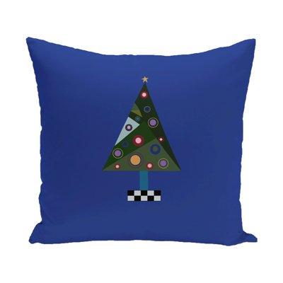 Crazy Christmas Reversible Throw Pillow
