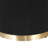 Kirtin Round Marble Cocktail Table With Gold Accent Base-1616882506