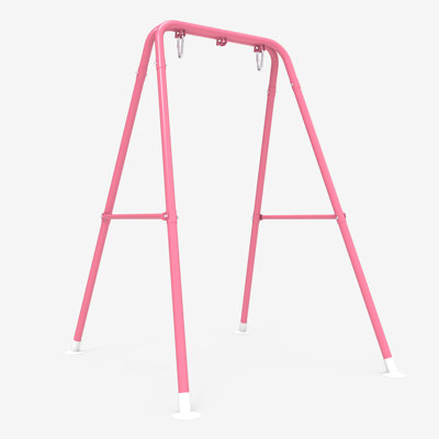 Hammock Chair Stand,Heavy-Duty Steel 300LBS Multi-Use Hammock Stand for Outdoor Indoor, Swing Chair not Include