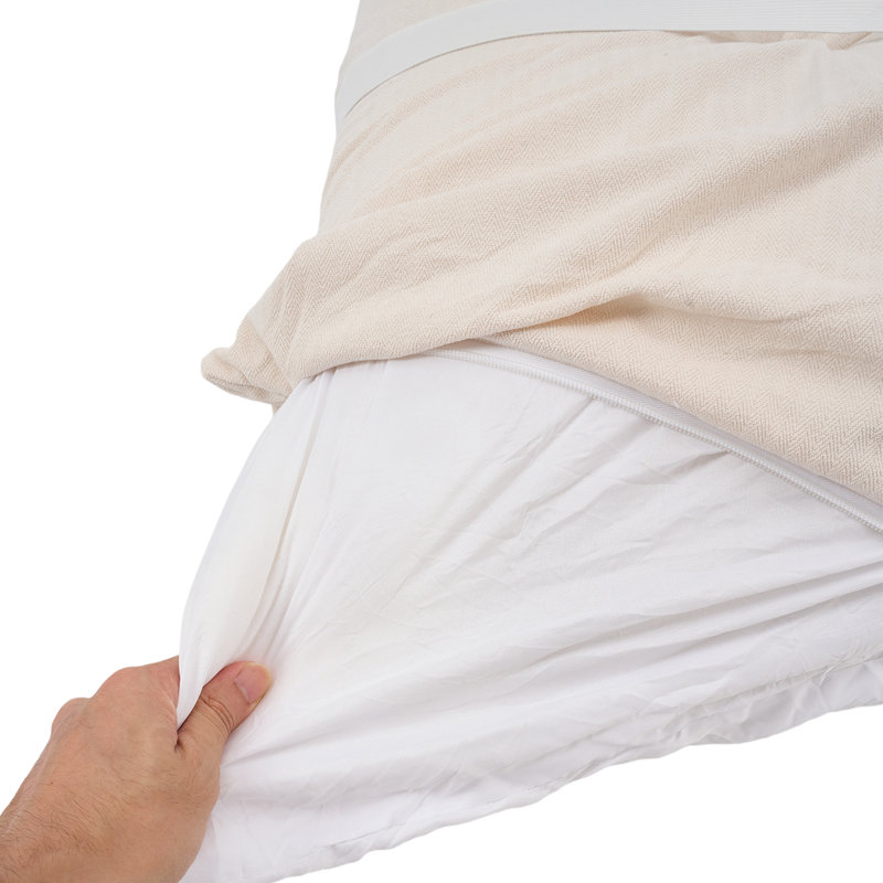 Upholstered Headboard Pillow, 150cm W x 60cm D, White