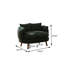 Canapé moderne en velours vert 45,67 po