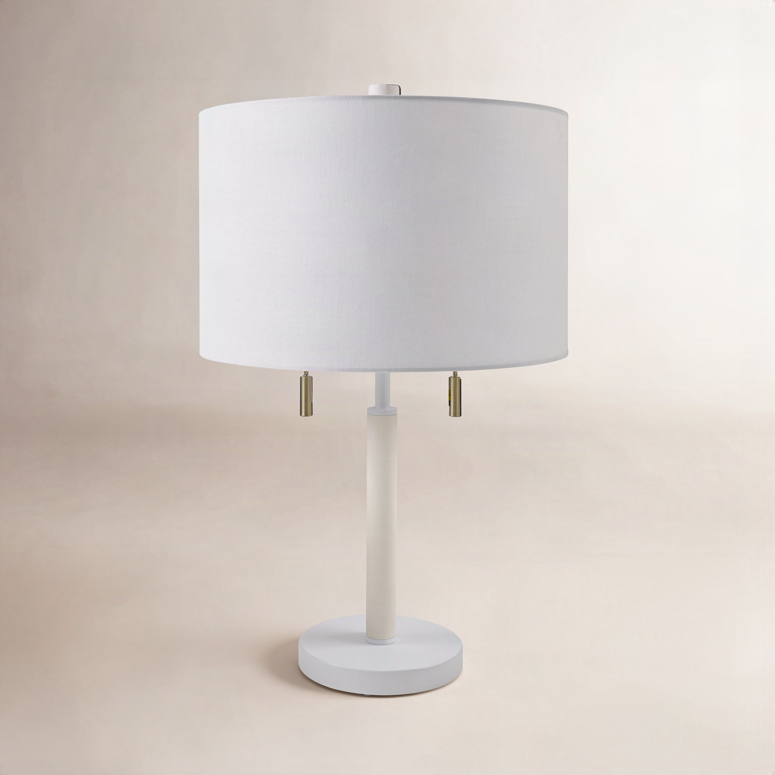 Kenley Table Lamp, White
