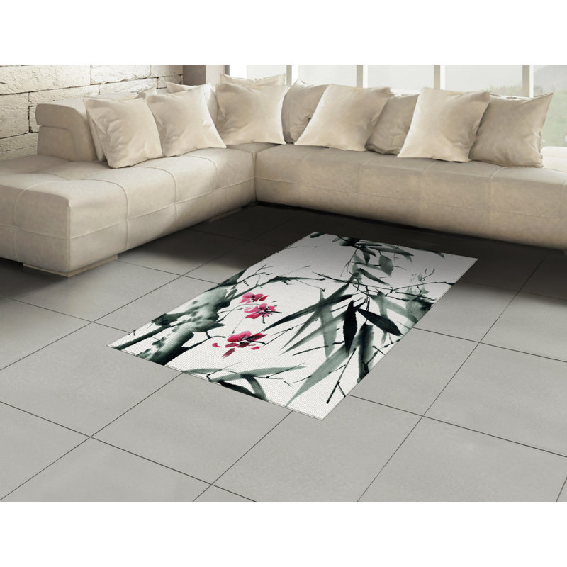 Merlene Toile Hand Woven Area Rug, Rectangle 120 x 180cm