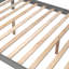 Lit superposé simple au-dessus d'un lit double avec tiroir, rangement et barrière de sécurité Stairway-167667947