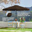 Parasol de patio drapé-1053740352