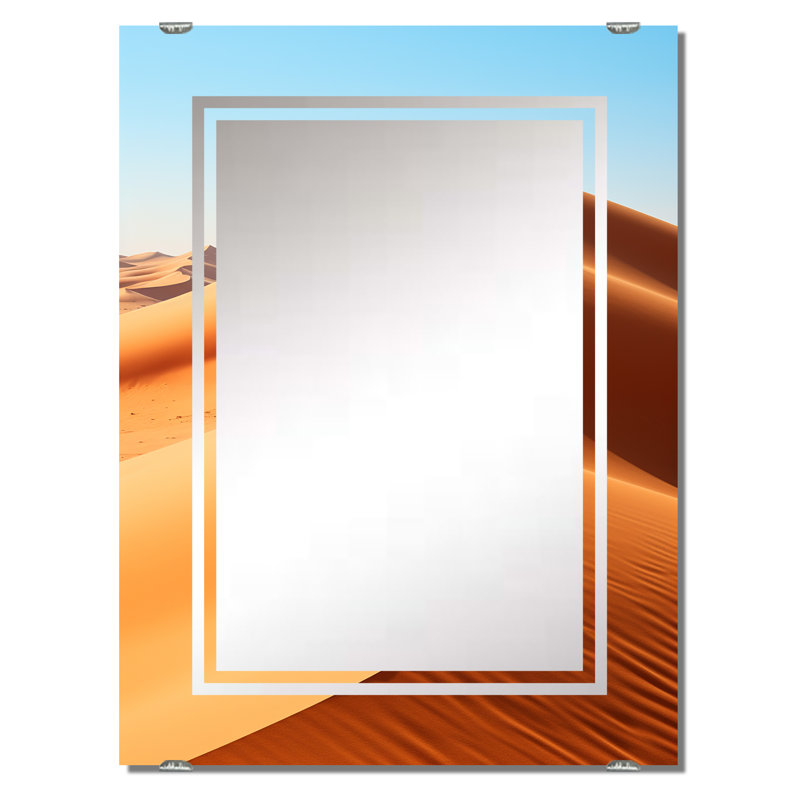 Musa - Miroir mural Big Desert MIR140865, 32 po x 24 po