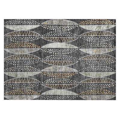 Machine Washable Indoor/Outdoor Chantille ACN2711 Casual Rug