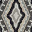 Tapis crocheté à la main gris Adera-19263000