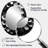 Abstract Geometric Black And White II - Abstract Oval Decorative Mirror On Metal-691949889