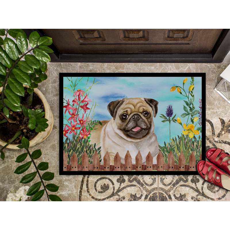 Non-Slip Outdoor Doormat, Rectangle 1'6" x 2'3"