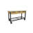 62'' W Solid Wood Top Workbench with Wheels
