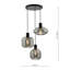 Balduina 3 - Light Black Pendant