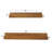 Evaro 2 Piece Solid Wood Picture Shelf