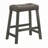 Rustic Backless Counter Stool with Nailhead Trim-1260730385