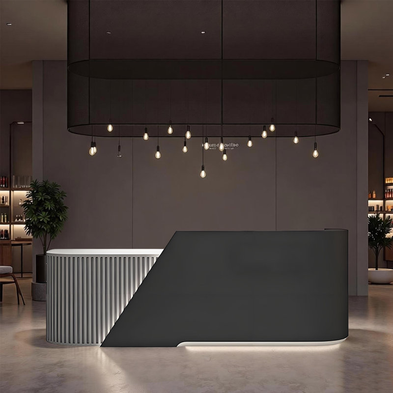 Comptoir de bar Classic Fashion - Polyvalent et polyvalent pour les bars à domicile, les salons, les salles à manger et les espaces publics commerciaux