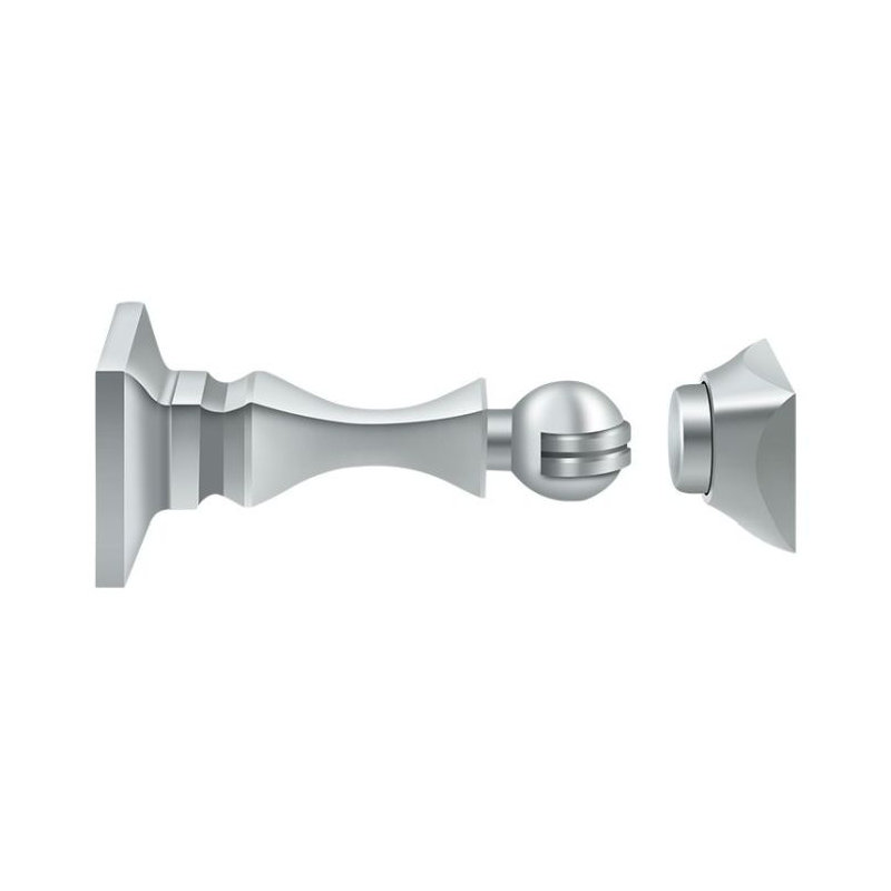 Brass Shutter / Door Accessory, Polished Chrome