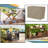 Heavy Duty Multipurpose Waterproof Bar Cart Cover, Outdoor Serving Cart Cover, Beverage Cart Cover-31911438-31911439