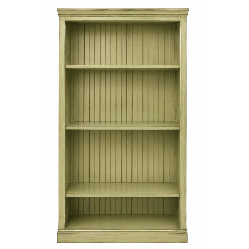 Bibliothèque standard Sherita, Vert européen, (3 tablettes) H 60 po x l 32 po x P 14,25 po