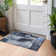 Machine Washable Indoor/Outdoor Chantille ACN1114 Navy Rug