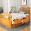 Lit plateforme simple avec rangement-90637498