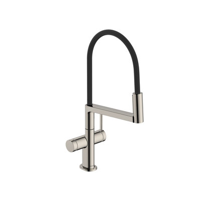 Robinet de cuisine semi-pro PraySpray 1,75 gallons par minute hansgrohe