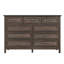Commode de rangement rustique à 9 tiroirs-1052494734