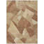 Tapis abstrait intérieur / extérieur lavable à la machine Kesler ACN2374-886919447