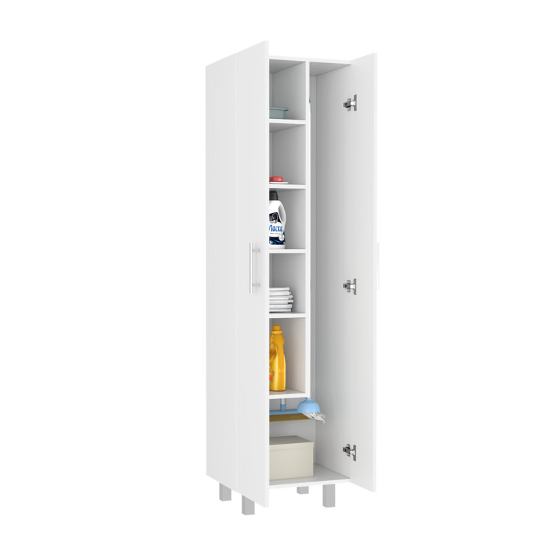 Garde-robe de garde-robe, Blanc