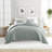 Becky Cameron Lightweight All Season Stripe Stitch Quilt Set with Shams-2108100110-2108100111