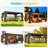 12' x 16' Louvered Pergola, Outdoor Pergola with Adjustable Metal Louvers & Hidden Drainage, Weather Resistant Patio Pergola for Backyard, Poolside-116447909
