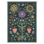 Tapis vert / jaune / rose / mauve lavable à la machine avec envers antidérapant Aasen Veridian-1900552293