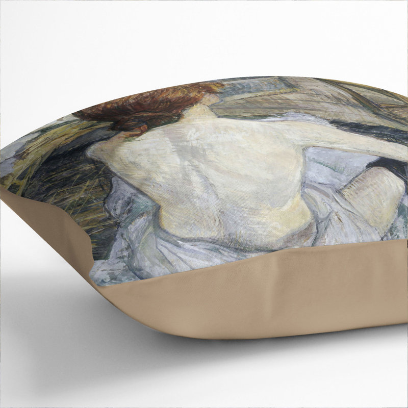 Square Cushion, 40cm H x 40cm W x 15cm D, Stone