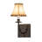 Rustic Lodge Candle Wall Light