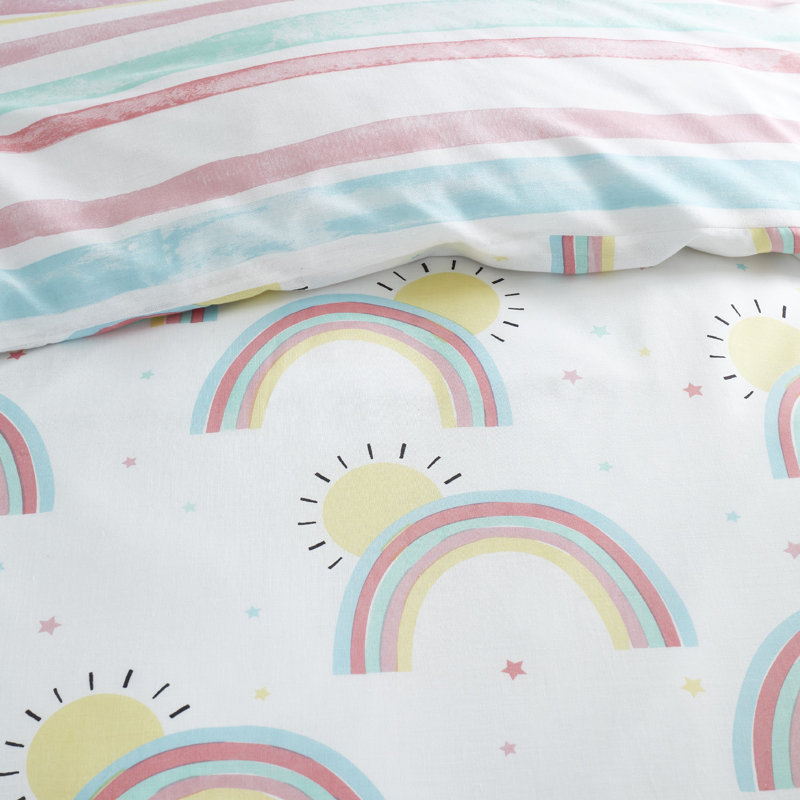 Ken Polyester No Pattern Duvet Cover Set with Pillowcases, Single Duvet Cover + 1 Standard Pillowcase