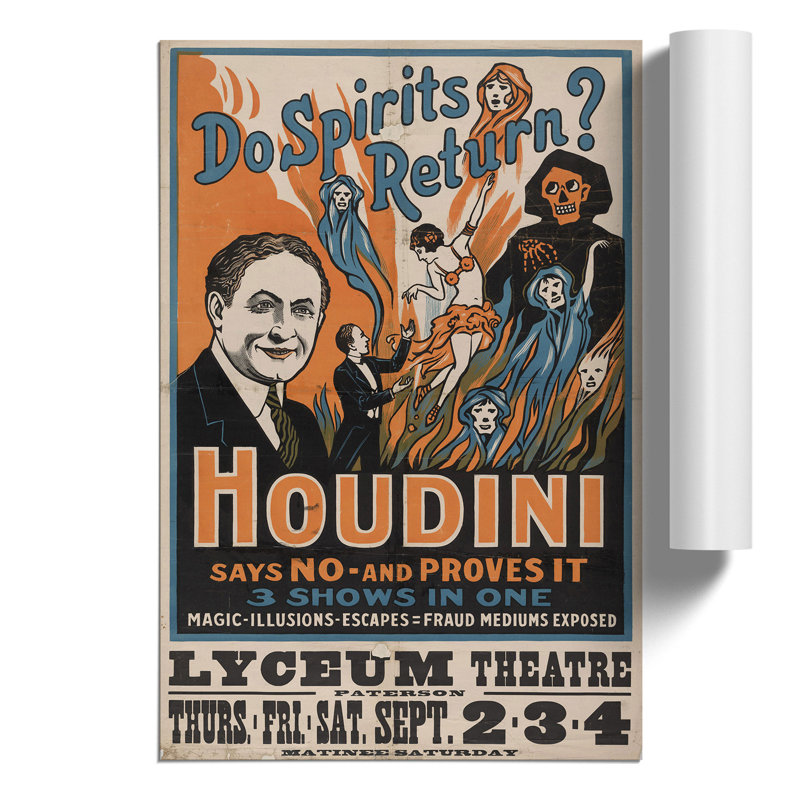 Houdini - Frameless Print, 59cm H x 42cm W x 0.1cm D