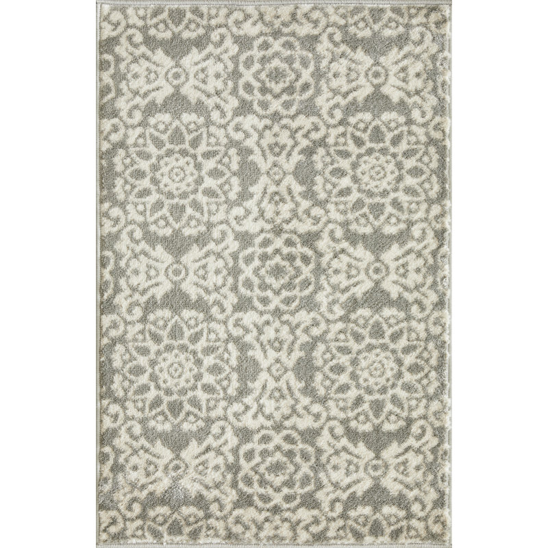 Acyee Floral Indoor Rug, Rectangle 2' x 3'