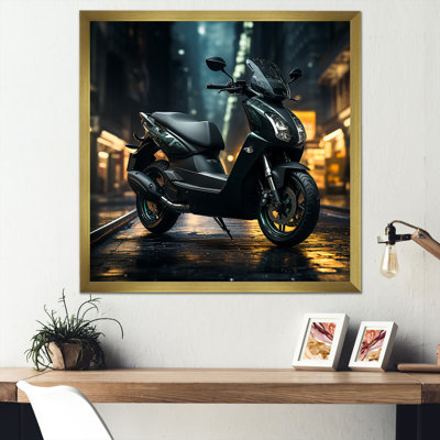 " Night Streets And Scooters II "