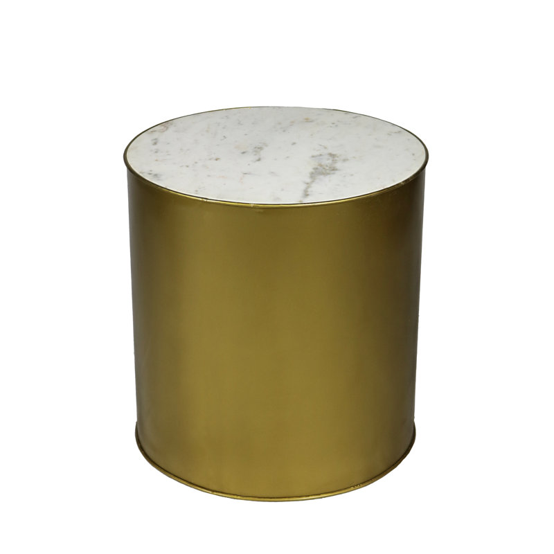 Amera Marble Top End Table