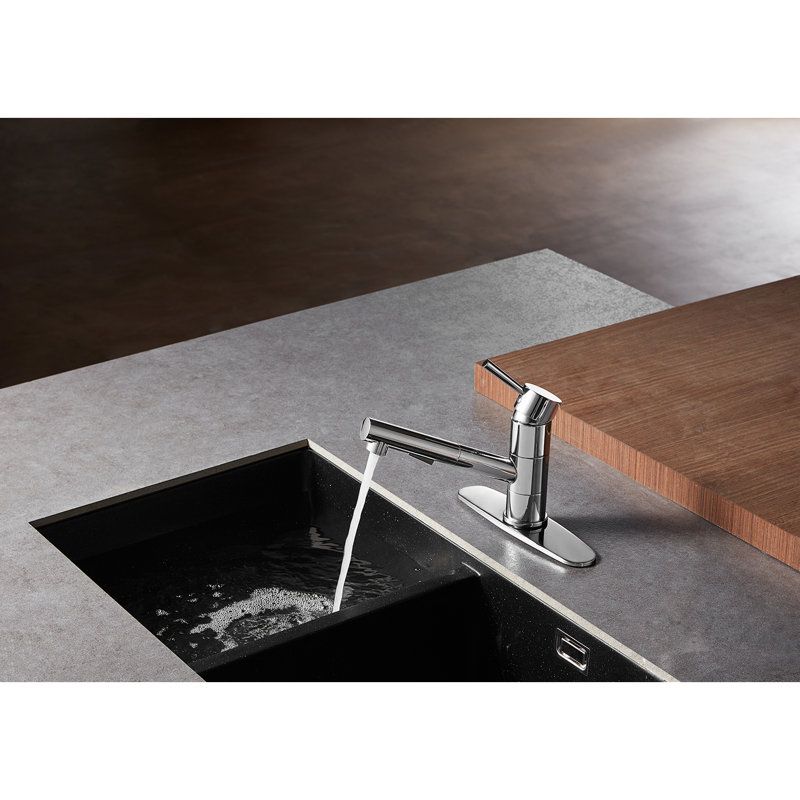 Robinet de cuisine Kingston, Chrome poli