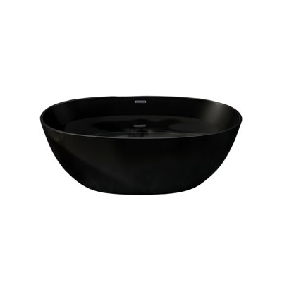 59'' x 29.5'' Freestanding Soaking Acrylic Bathtub