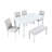 6 Pieces Dining Table Sets