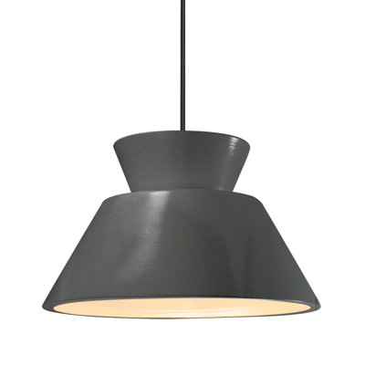 Luminaire suspendu géométrique à 1 lumière Logan
