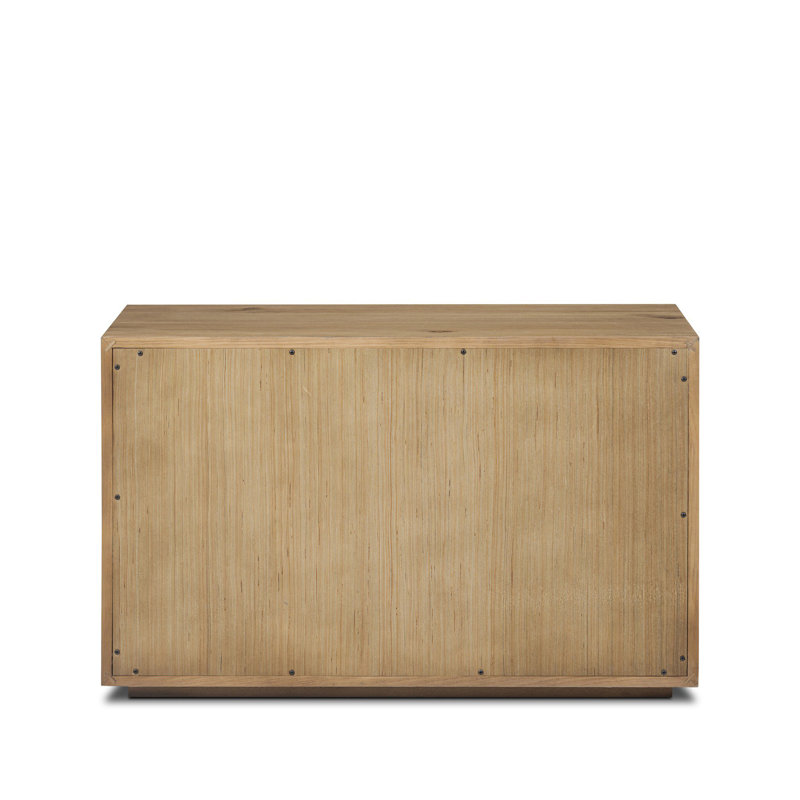 Leo 3 - Drawer Nightstand, Rustic Light Natural Oak